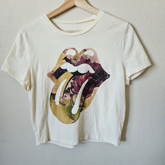 the Rolling Stones Tops - Rolling Stones Crop XL